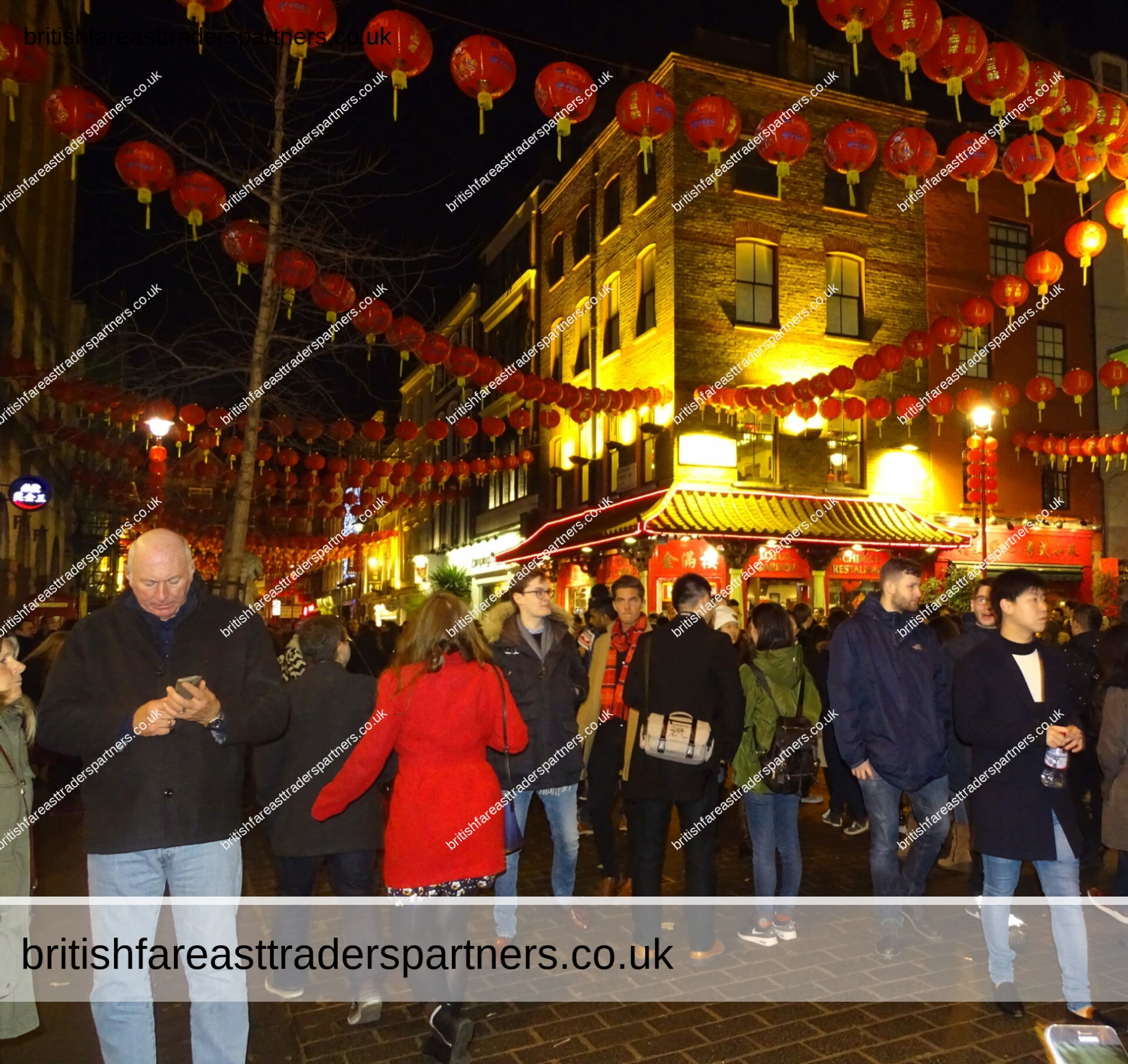 Chinese New Year Celebrations in London Chinatown, United Kingdom