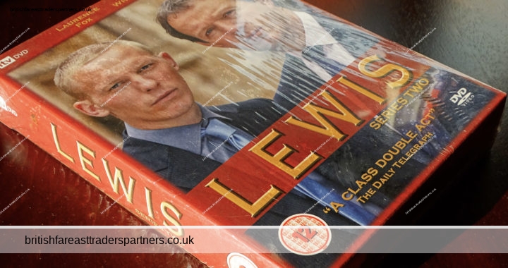 ITV 2008 LEWIS Series Two Detective DRAMA Murder Mystery OXFORD University Laurence FOX Kevin Whately ENGLAND DVD Box Set NEW & SEALED