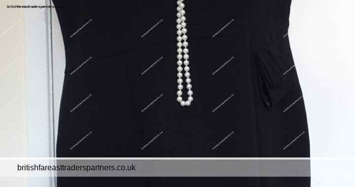 Ladies Women’s M&S Black Shift Dress Knee Length Size UK 20 Casual / Smart Wear