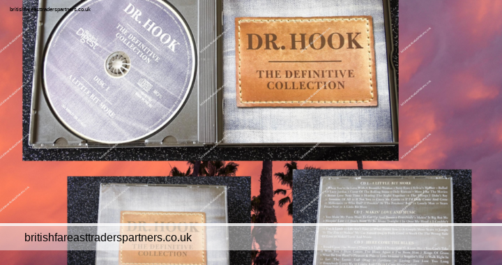 Dr. Hook : The Definitive Collection  3 Audio CDs + Booklet Readers Digest  VGC HTF