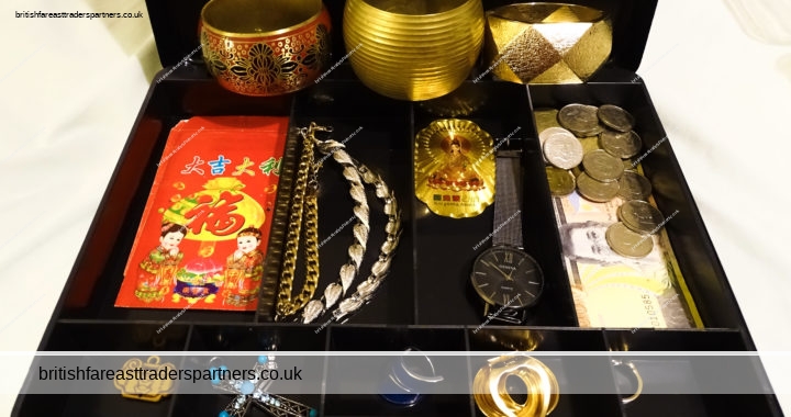 ORIENTAL LUCKY House Clearance JOB LOT Mixed Coins Bangles Rings Watch Bracelets VGC