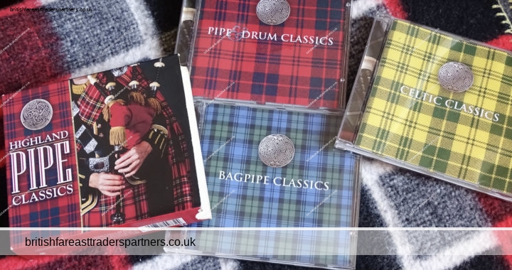 HIGHLAND PIPE CLASSICS 3 CD Set : Bagpipe / Pipe & Drum / Celtic Classics CANADA 2004