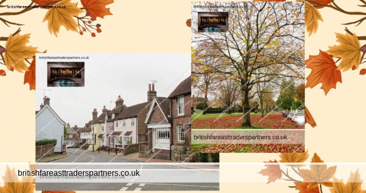 Capturing the Autumnal Beauty of Cuckfield: A Picturesque Journey Through an English Village 🍁📷