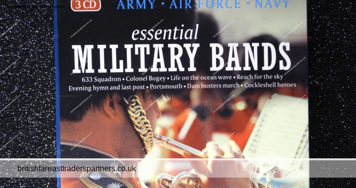 Royal ARMY / Royal AIR FORCE / Royal NAVY : The Essential Military Bands 3 CD Box Set