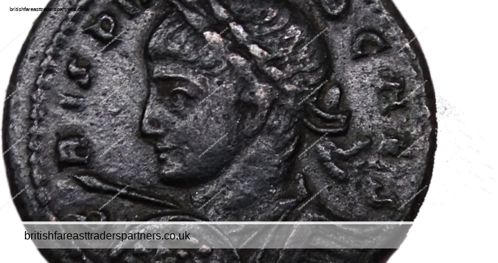 ANCIENT ROMAN EMPIRE “Emperor Flavius Julius CRISPUS” ROMAN MINT BILLON COIN