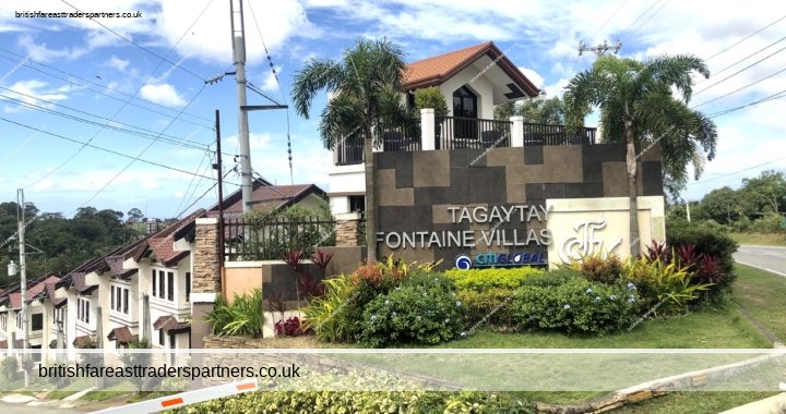 TAGAYTAY FONTAINE VILLAS: Exclusive House & Lot Subdivision in Tagaytay by CITIGLOBAL REALTY & DEVELOPMENT INC.