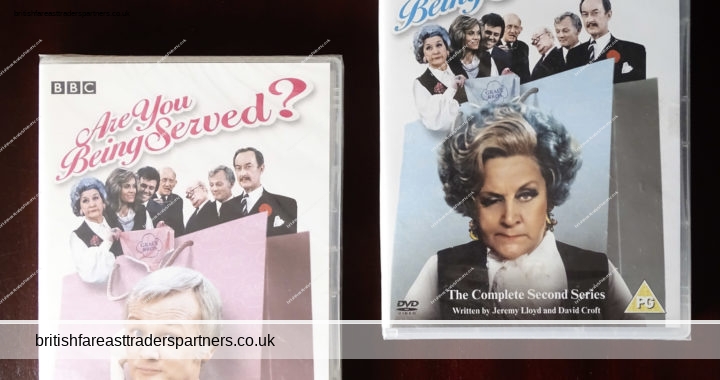 BBC 2005 Are You Being Served? The COMPLETE First & Second Series Lot of 2 DVDs CLASSIC BRITISH COMEDY DEPARTMENT STORE COMEDY