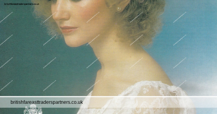 VINTAGE 1982 STEINER Hair Care LONDON Cunard Magazine PRINT Ad