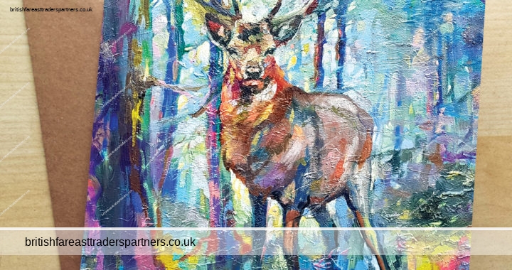 SEND POSITIVE VIBES with OUR new range of COLOURFUL, VIBRANT, and ARTISTIC GREETING CARDS designed in the UNITED KINGDOM by INSPIRING UK ARTISTS:  FEATURING BRITISH ARTIST SUE GARDNER