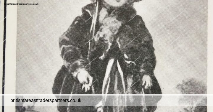 ANTIQUE PHOTOS & IMAGES JANUARY 26, 1901 THE SPHERE MAGAZINE LONDON, ENGLAND A REMINISCENCE OF  THE QUEEN’S CHILDHOOD (BY HER GOVERNESS) QUEEN VICTORIA COLLECTABLES | HISTORY | MEMORABILIA | EPHEMERA