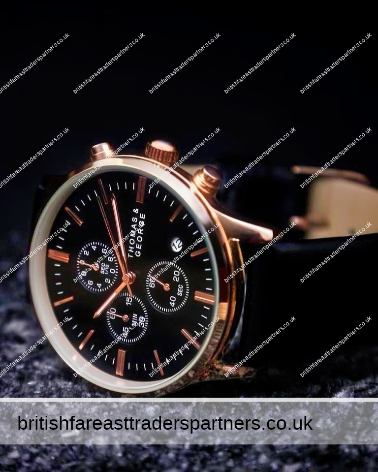 ELEGANT, TIMELESS, FASHIONABLE MEN’S WATCHES & TIMEPIECES BY THOMAS & GEORGE ENGLAND TO COMPLEMENT YOUR LOOK WHATEVER THE MOOD | ENGLAND | UNITED KINGDOM | FASHION | MEN’S FASHION | WATCHES & TIMEPIECES