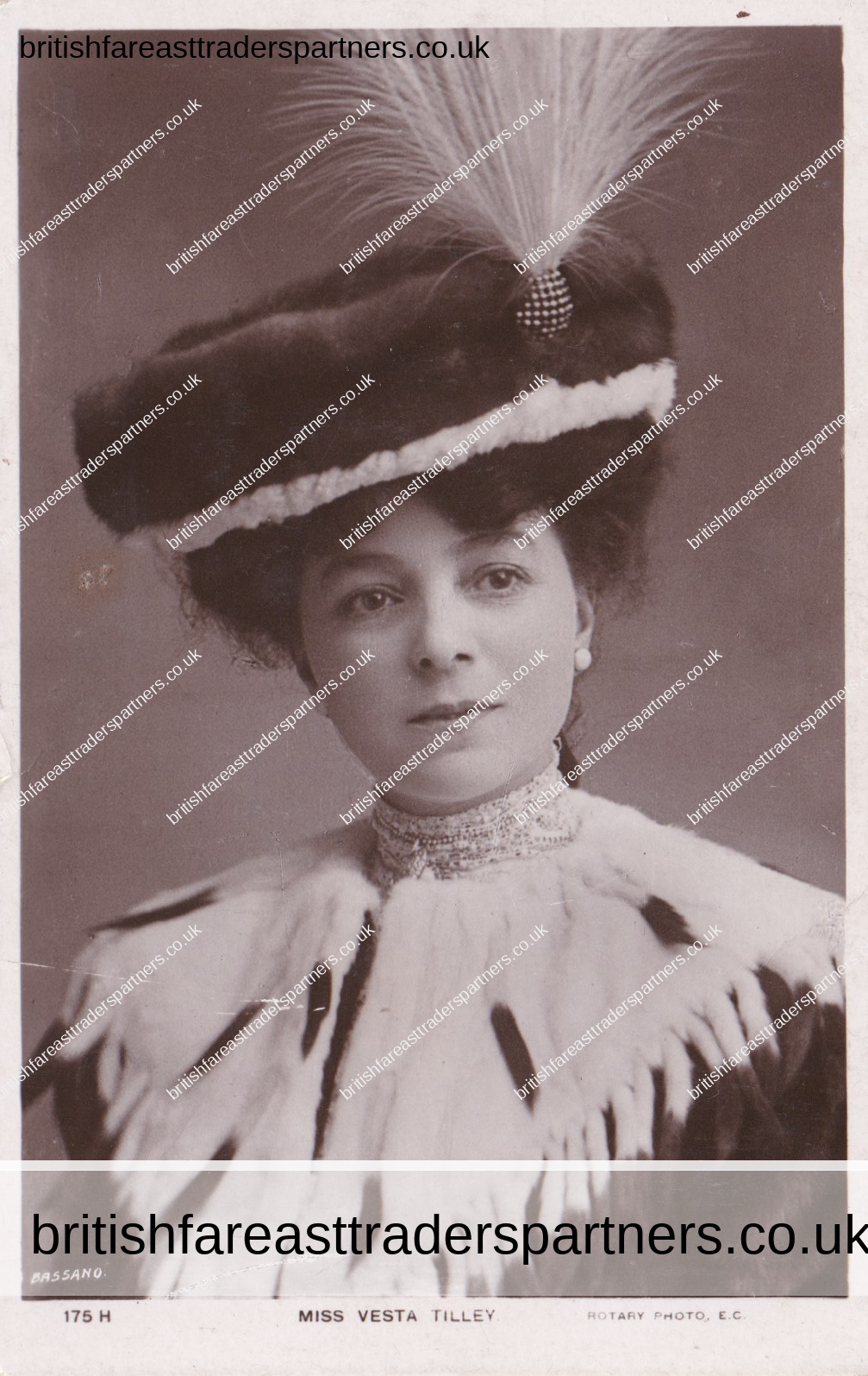 ANTIQUE COLLECTABLE POSTCARDS “MISS VESTA TILLEY” ROTARY PHOTOGRAPHIC SERIES VINTAGE | BEAUTY | CELEBRITIES | STAGE PERFORMER | FILM MEMORABILIA | BRITISH