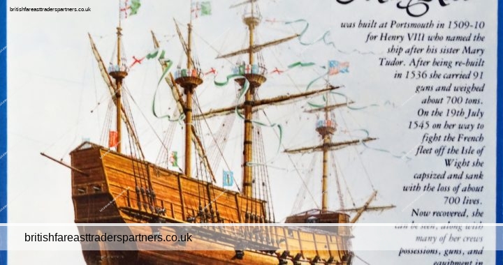 “THE MARY ROSE” POSTCARD ARTIST ROY HUXLEY COPYRIGHT 1980 MARY ROSE TRADING LTD. SOVEREIGN PRINTING GROUP SIDMOUTH, DEVON PRINTED IN ENGLAND Collectables > Transportation Collectables > Nautical > Other Nautical MARITIME | HERITAGE | HISTORY | TUDOR MONARCH