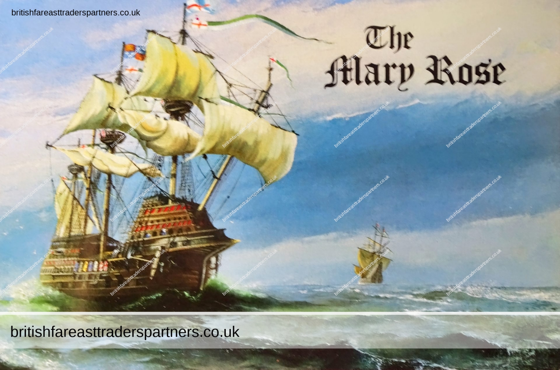 “THE MARY ROSE” POSTCARD SALMON WATERCOLOUR POSTCARD SALMON LTD. SEVENOAKS, KENT PRINTED IN ENGLAND Collectables > Transportation Collectables > Nautical > Other Nautical VINTAGE | MARITIME | HERITAGE | HISTORY | TUDOR MONARCH