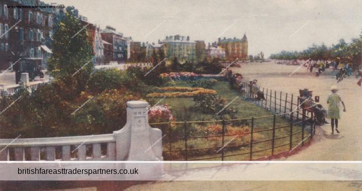 VINTAGE  “Clarence Parade and Southsea Common” PORTSMOUTH Collectable POSTCARD