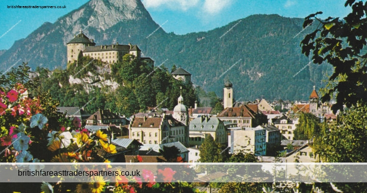 VINTAGE “TIROL” AUSTRIAN ALPS AUSTRIA European Collectable “COSY” POSTCARD 4012
