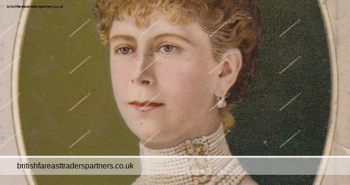 VINTAGE “H.M. QUEEN MARY” ROYALTY Portrait Postcard WILDT & KRAY LONDON