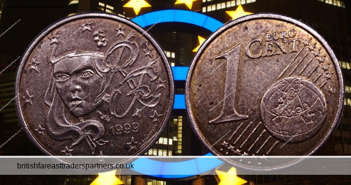 VINTAGE 1999 MARIANNE REPUBLIQUE FRANCAISE 1 EURO CENT COPPER PLATED STEEL COIN