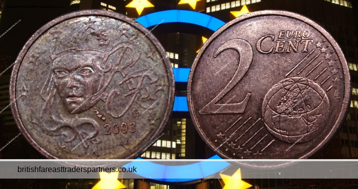 VINTAGE 2003 MARIANNE REPUBLIQUE FRANCAISE 2 EURO CENT COPPER PLATED STEEL COIN