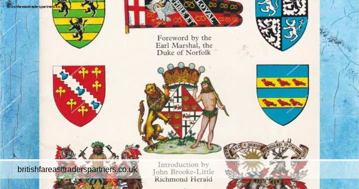 VINTAGE 1980 “An Outline of Heraldry in England and Scotland” BOOKLET