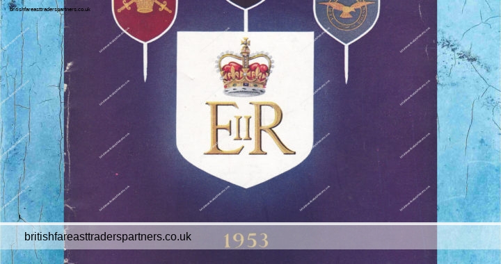 VINTAGE 1953 ROYAL TOURNAMENT EARLS COURT LONDON ENGLAND OFFICIAL PROGRAMME
