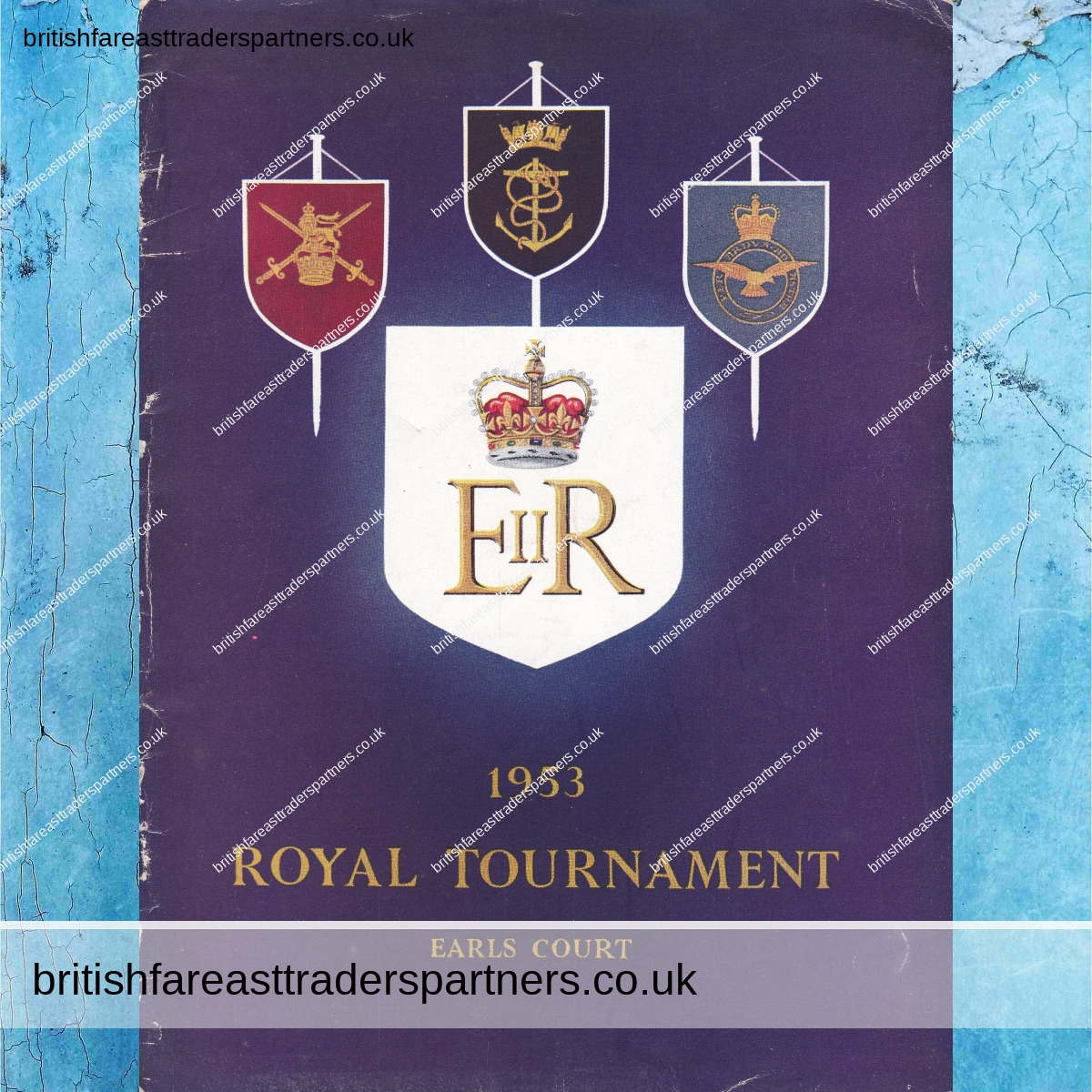 VINTAGE 1953 ROYAL TOURNAMENT OFFICIAL PROGRAMME EARLS COURT, LONDON, ENGLAND VINTAGE & ANTIQUES | COLLECTABLES | ROYALTY MEMORABILIA | EPHEMERA ENGLISH / ENGLAND | UNITED KINGDOM CULTURE | HISTORY |  SOCIETY |HERITAGE | LIFESTYLE