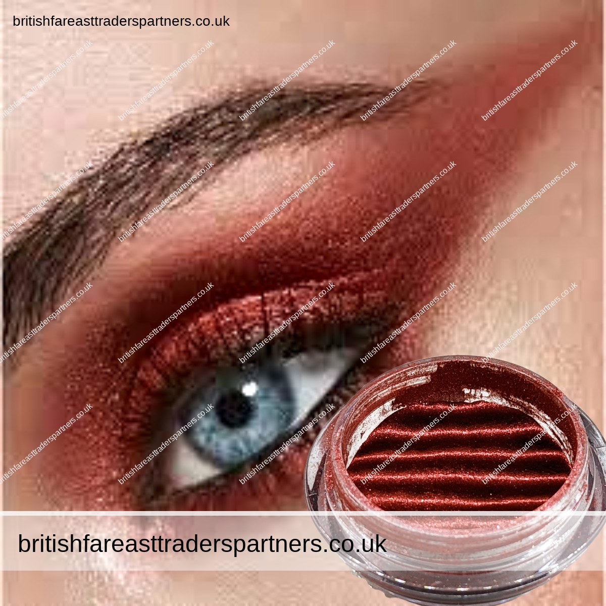 AVON MARK OH SO TOKYO ELECTRIC SHADOWS IN MAPLE RED EYESHADOW IN A POT BEAUTY | BRITISH | UNITED KINGDOM AVON | MAKE-UP | EYESHADOWS SELF CARE | ME TIME |  LIFESTYLE & CULTURE