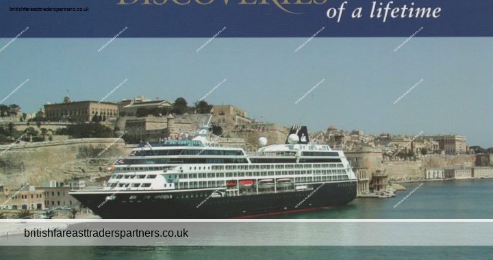 SWAN HELLENIC DISCOVERY CRUISING “DISCOVERIES OF A LIFETIME” MINERVA II POSTCARD