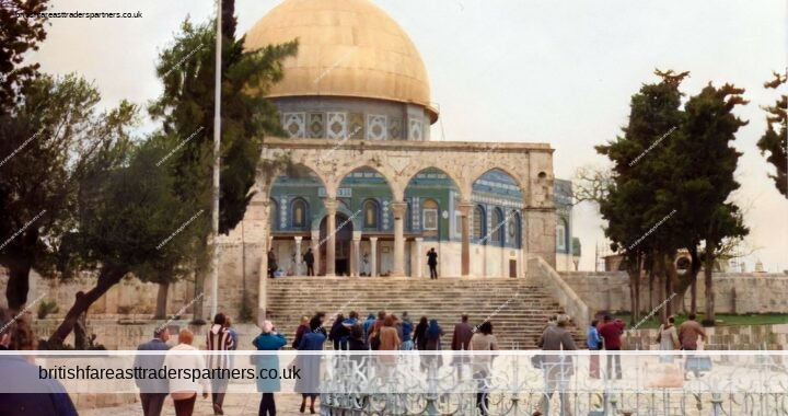 VINTAGE 1981 “Dome of the Rock” Moslem Shrine w/ Golden Dome ISRAEL Kodak PHOTO
