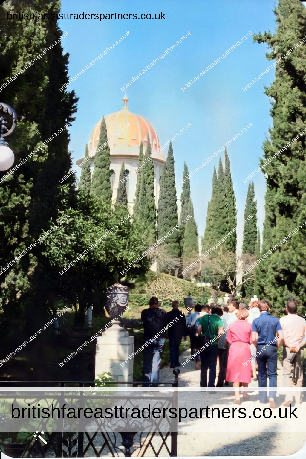 VINTAGE 1981 Bahá’í Shrine ISRAEL Kodak PHOTO