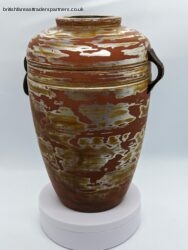 Vintage Traditional JAPANESE Kishu ORIENTAL Lacquerware Vase
