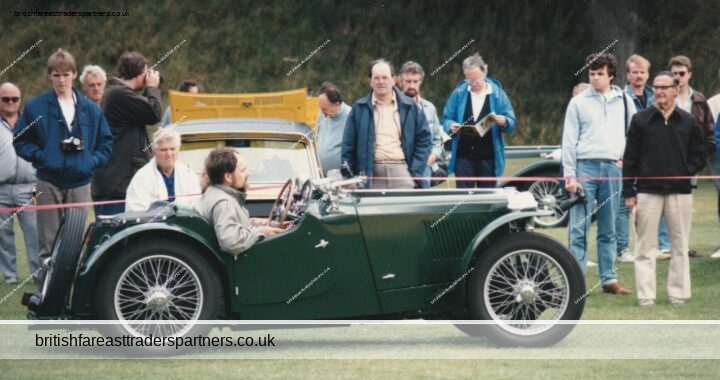 Lot of 10 Photos Classic and Vintage Cars Benson and Heges CARDIFF CASTLE Show
