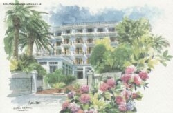 Majestic Palace Hotel Sorrento ITALY Luxury Hotel and Travel Postcard
