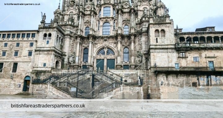 Exploring Centuries of Faith: Santiago de Compostela Cathedral in Galicia, Spain