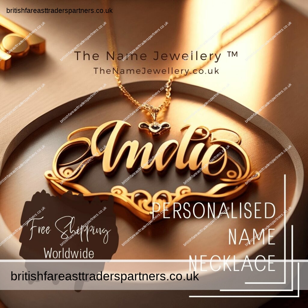 The Name Jewellery: Personalised name necklace